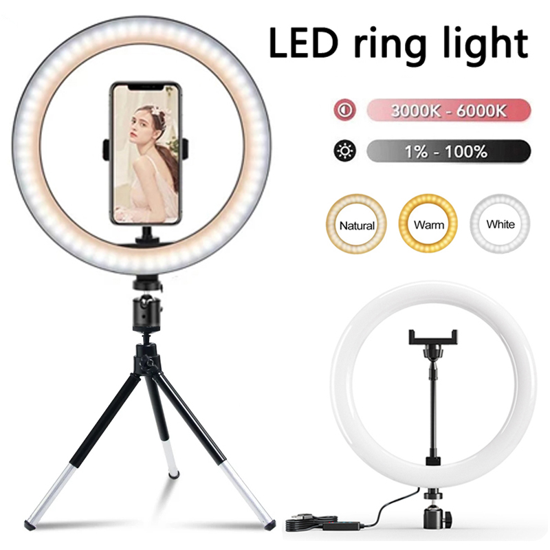 Torjim Rgb Photography Video Lighting - Anneau lumineux LED de 12 pouces
