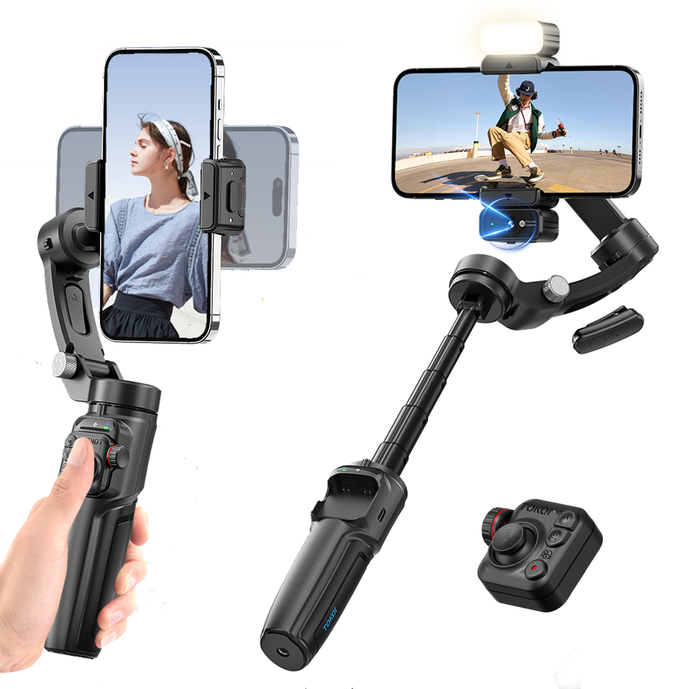 Photography Lighting Ai - M06 AI stabilisateur à trois axes