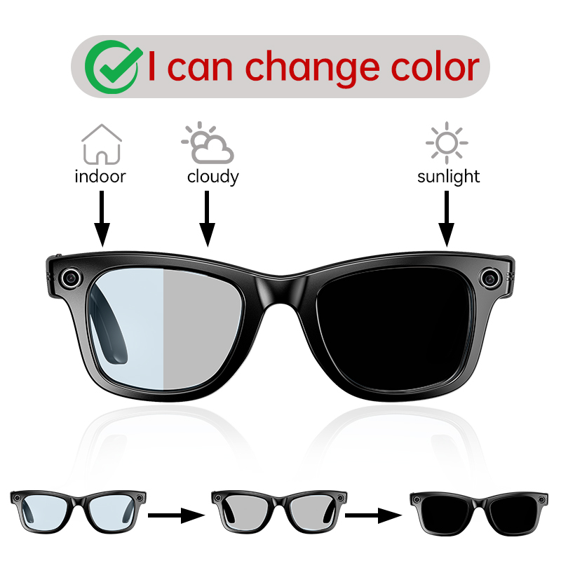 Photography Lighting Ai - LIGE nouvelles lunettes intelligentes avec lentilles