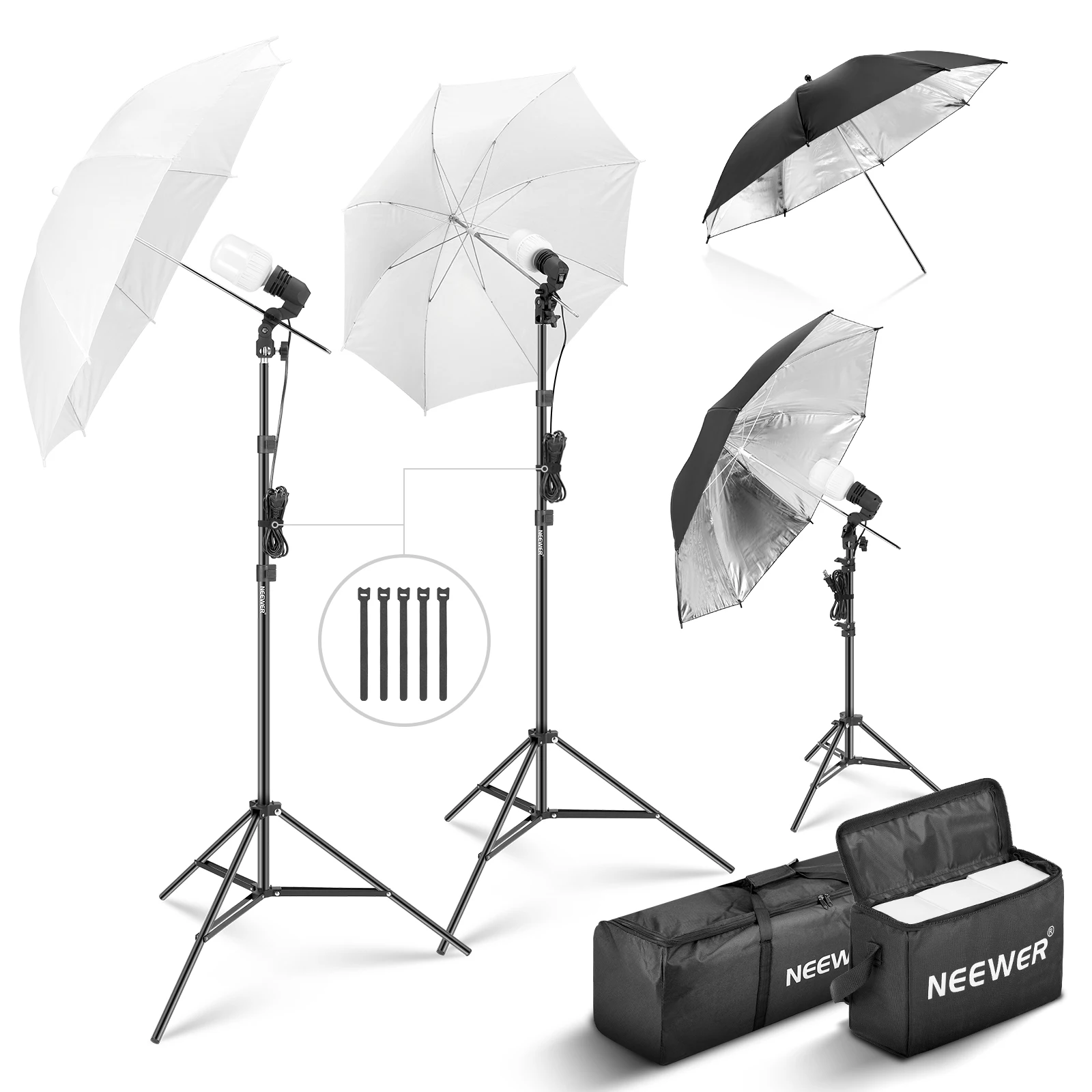 Photography Lighting Kit Neewer - Kit d'éclairage photo NEEWER 600W, équivalent