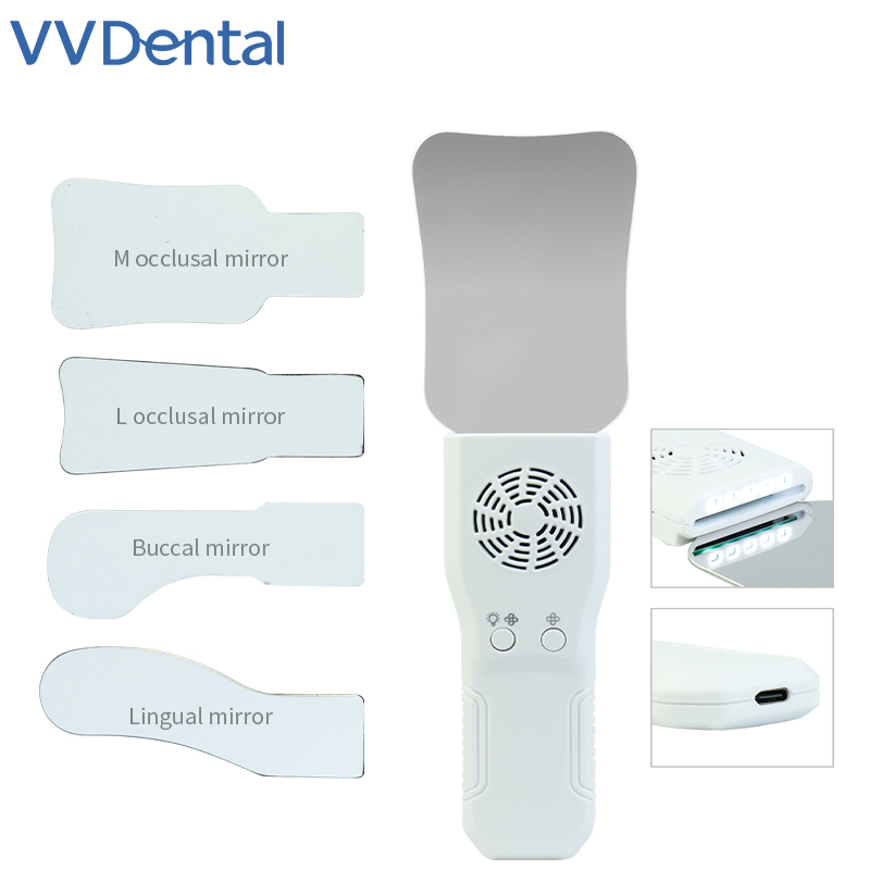 Photography Lighting Kits - Ensemble de miroirs dentaires anti-buée VVDental,