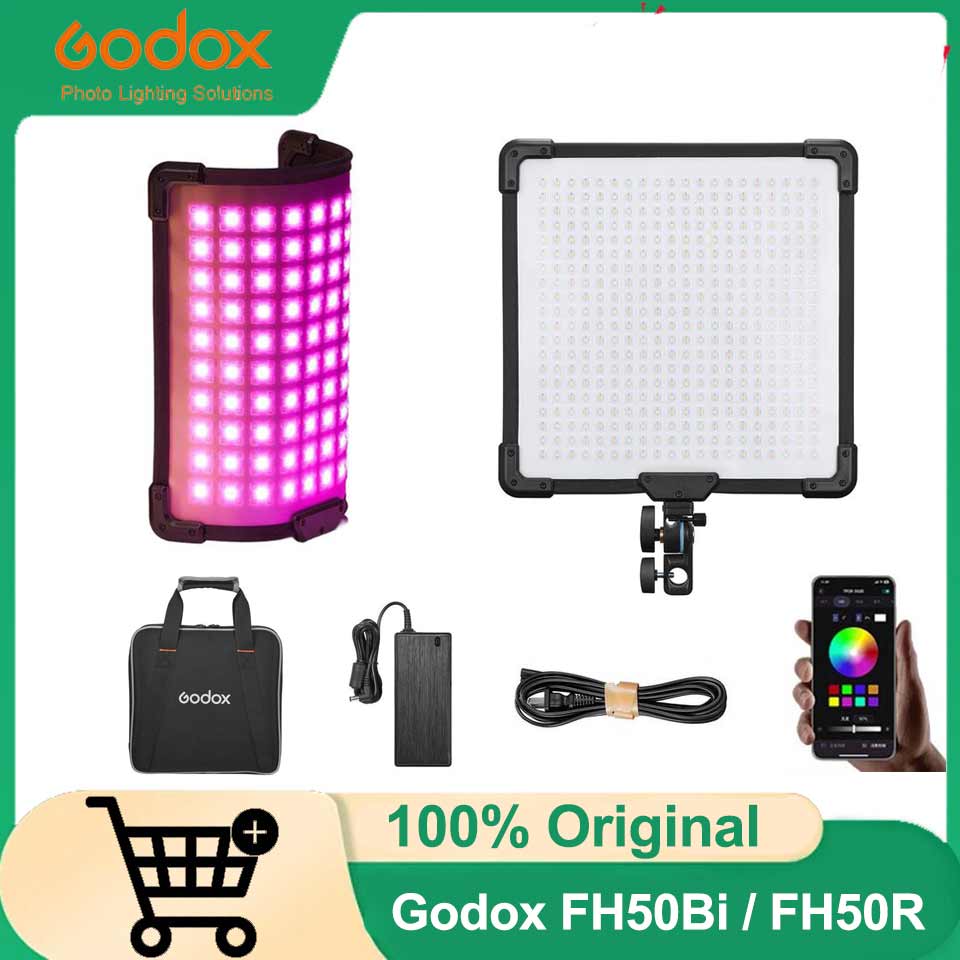 Photography Lighting Wireless - Godox FH50Bi FH50R Panneaux LED portables