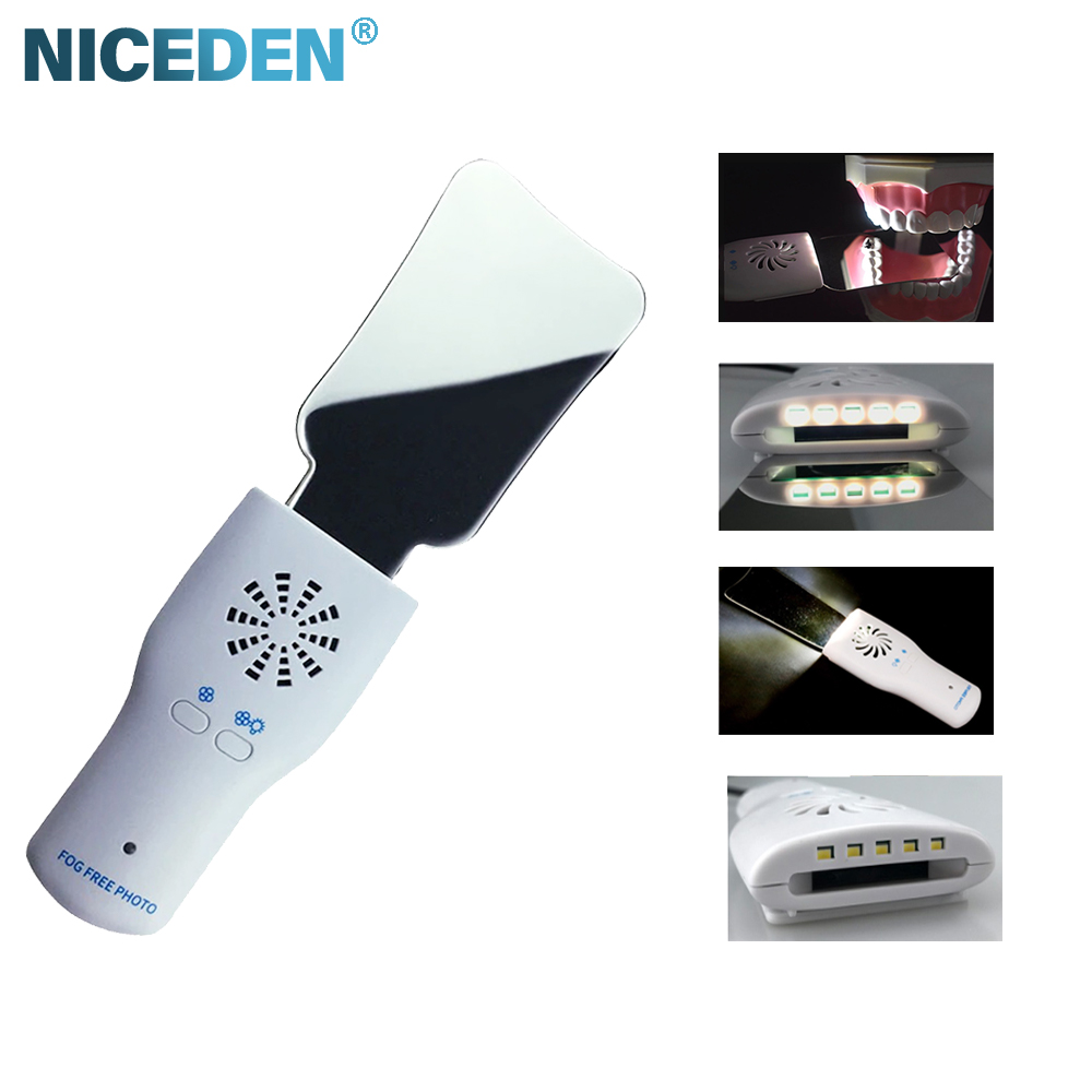 Photography Lighting Kits - Ensemble de miroirs dentaires Anti-buée, réflecteur