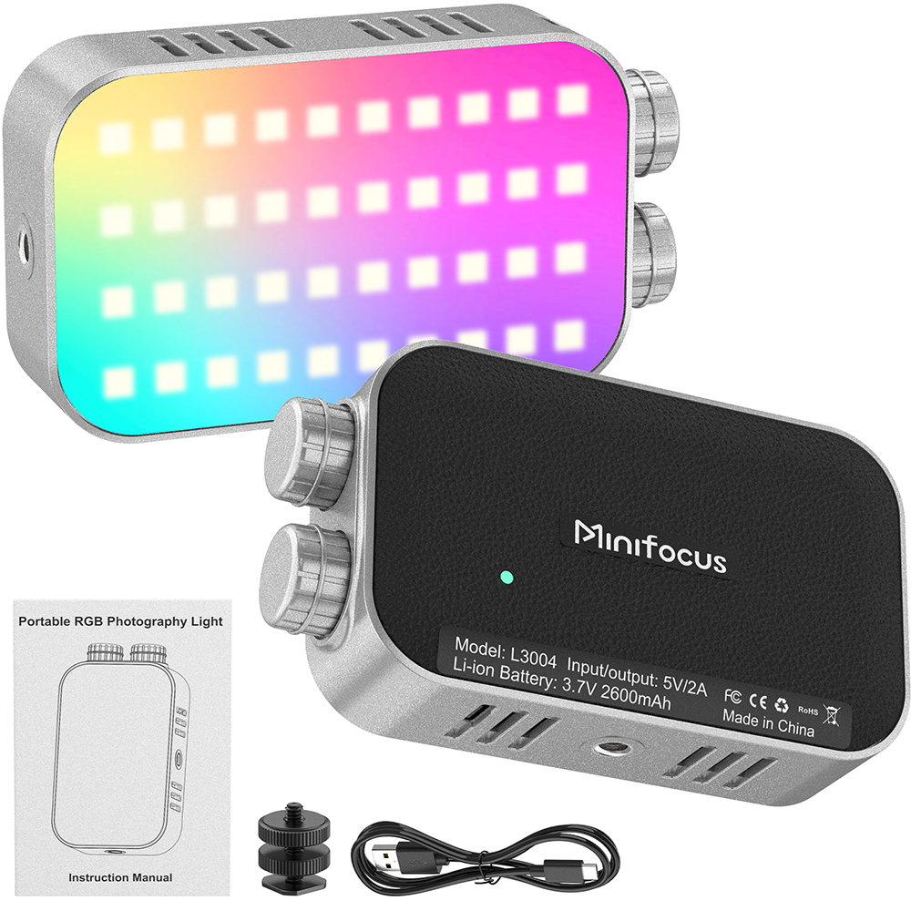 Torjim Rgb Photography Video Lighting - Lampe LED RVB portable Pocket Tofu