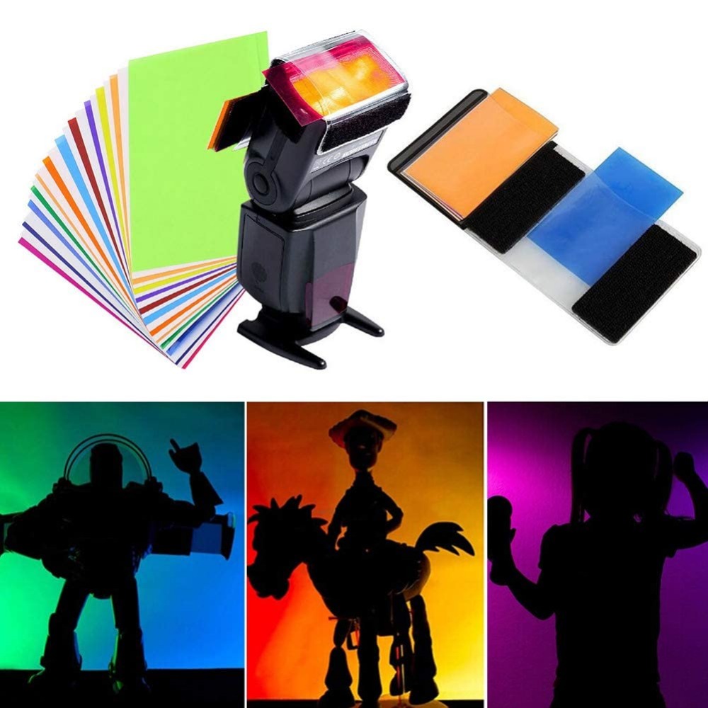 Photography Lighting Kits - Kit de 12 Gels de Flash