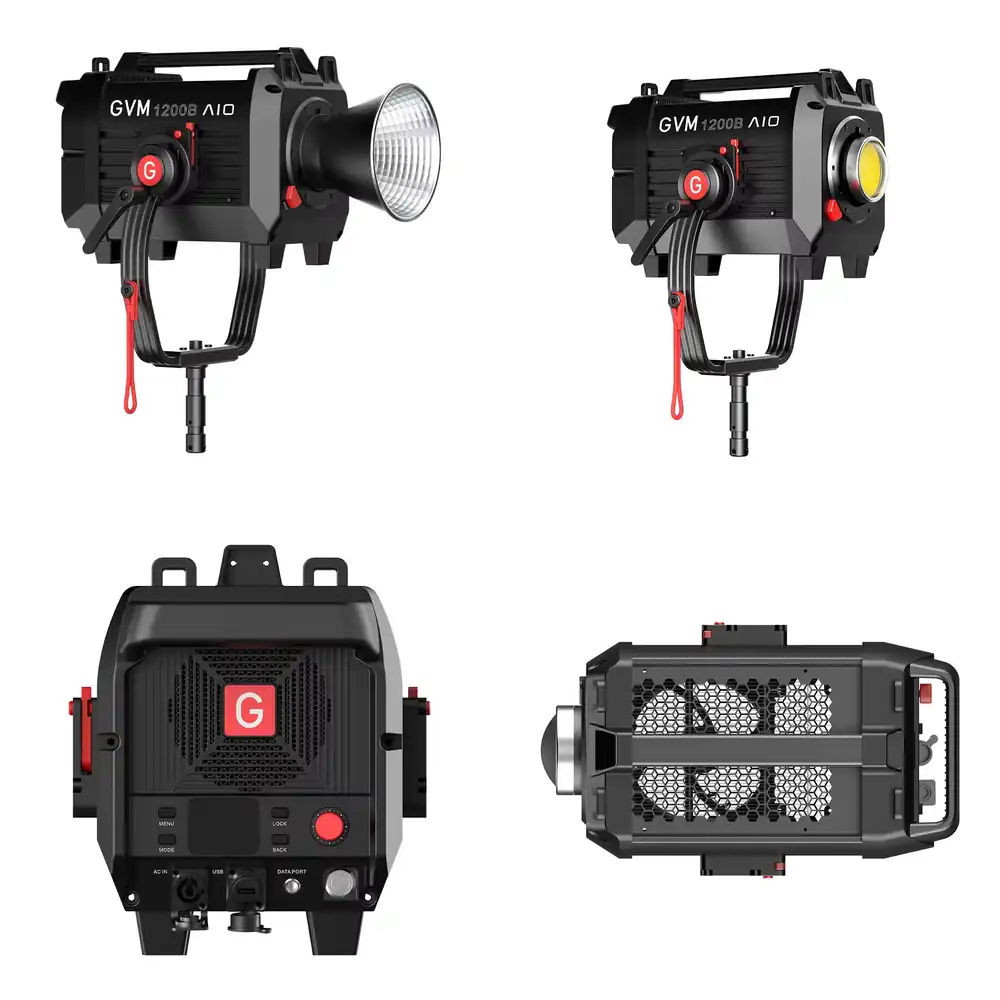 Photography Lighting For Studio - Projecteur vidéo LED COB bicolore GVM