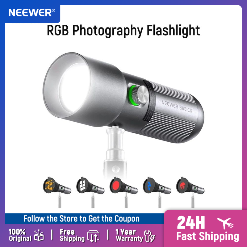 Torjim Rgb Photography Video Lighting - Lampe de photographie RGB NEEWER Basics,