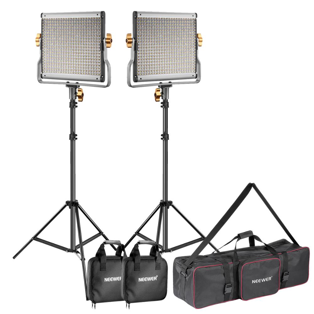Photography Lighting Kit Neewer - Kit d'éclairage vidéo Neewer 2-pack avec