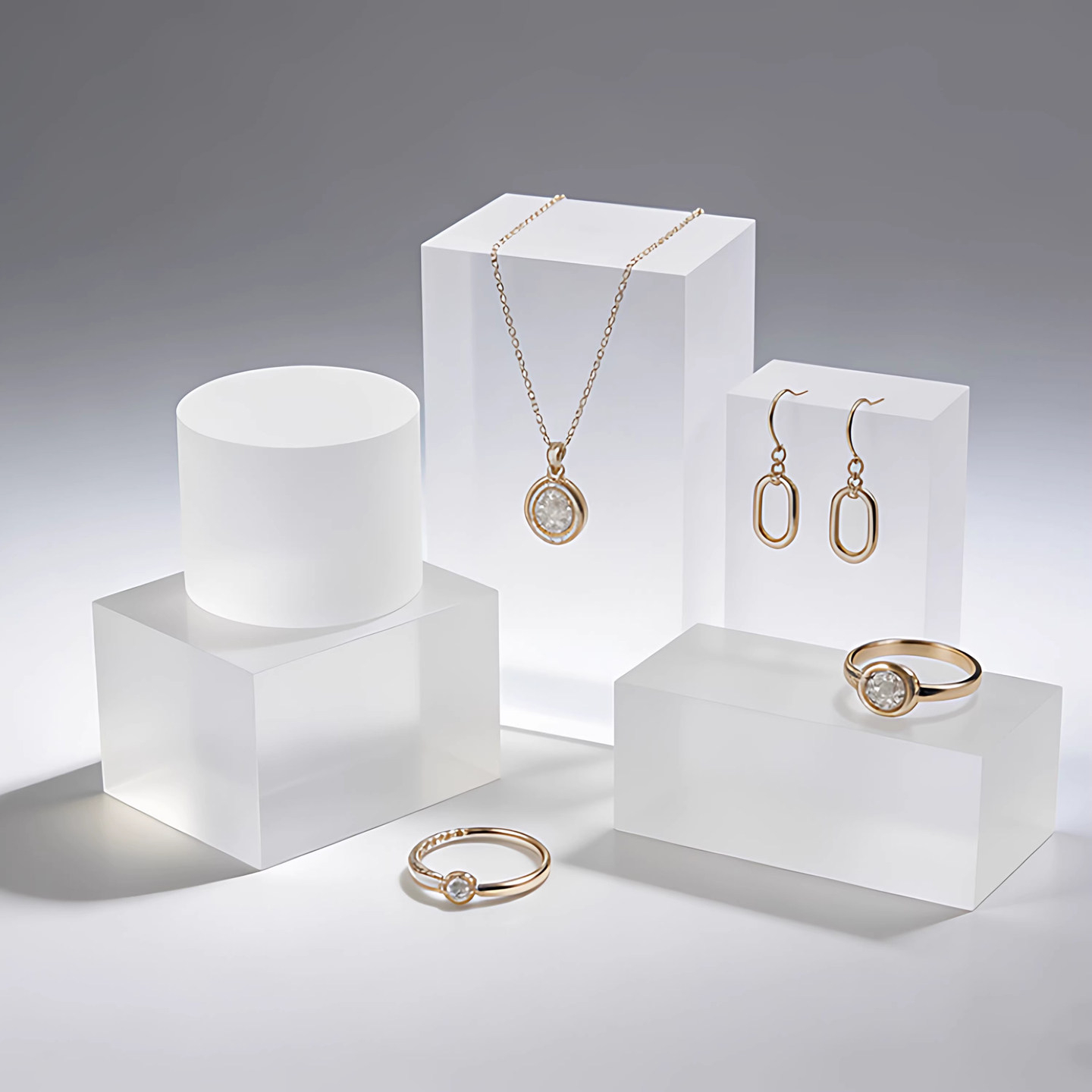 Photography Lighting Guides - Base de présentation de bijoux en