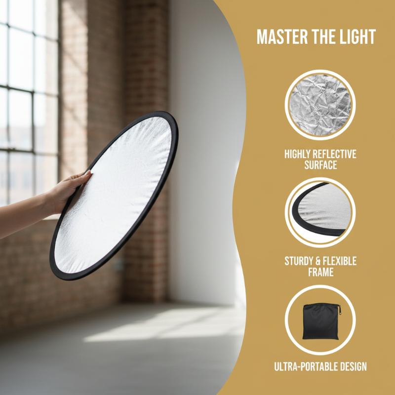 Photography Using Lighting - Réflecteur photo rond 5 en 1