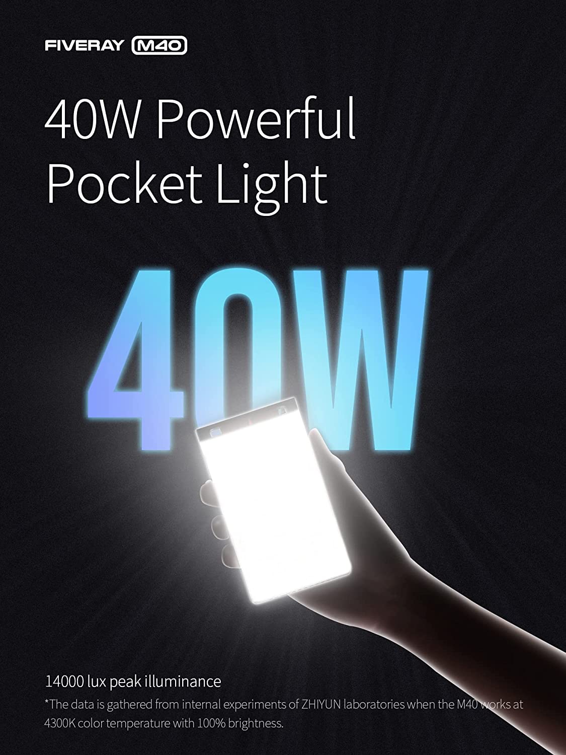 Lampe de poche bi-couleur ZHIY - Photography Lighting Wireless avis et prix