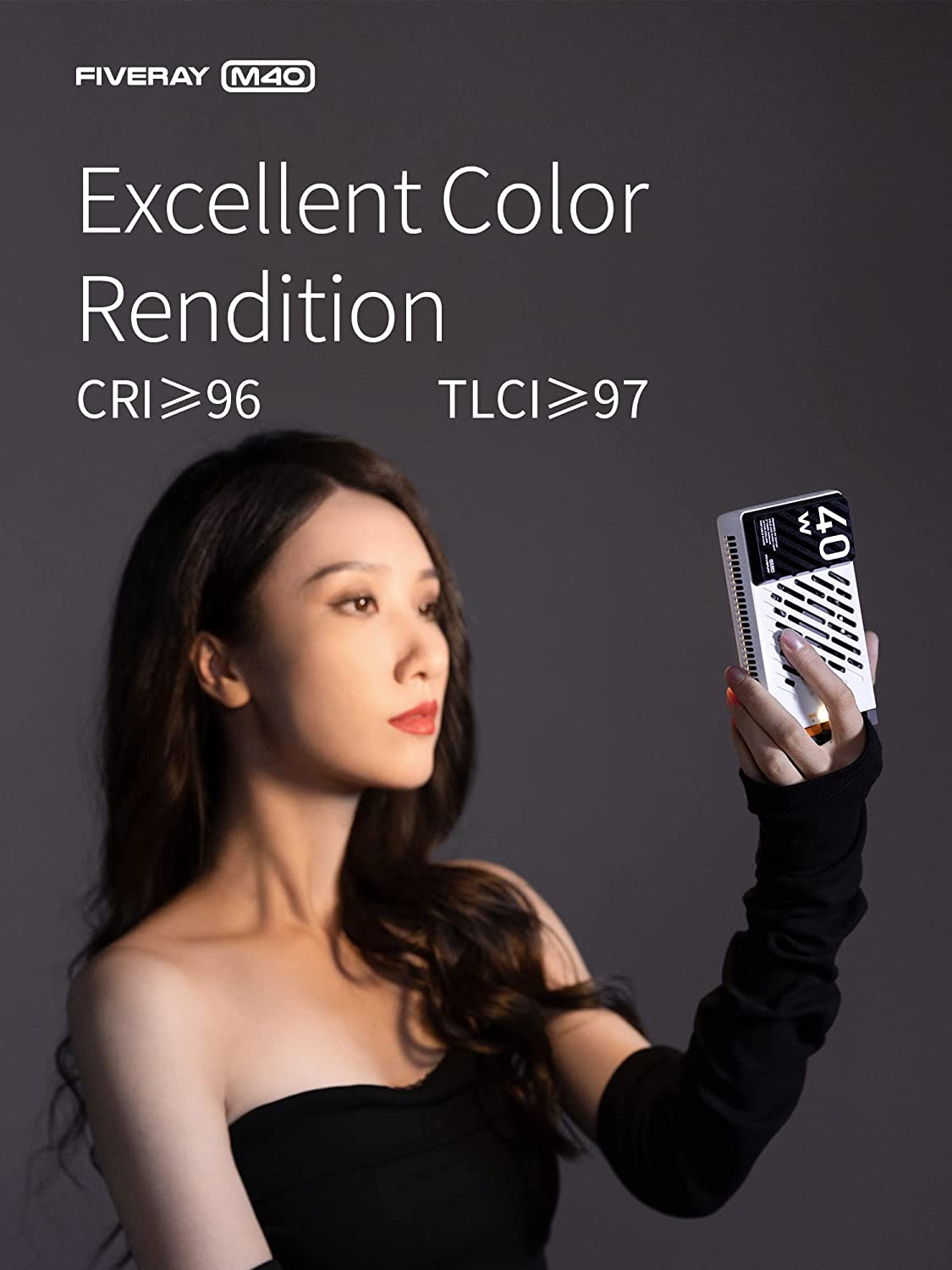 Lampe de poche bi-couleur ZHIY - Photography Lighting Wireless avis et prix