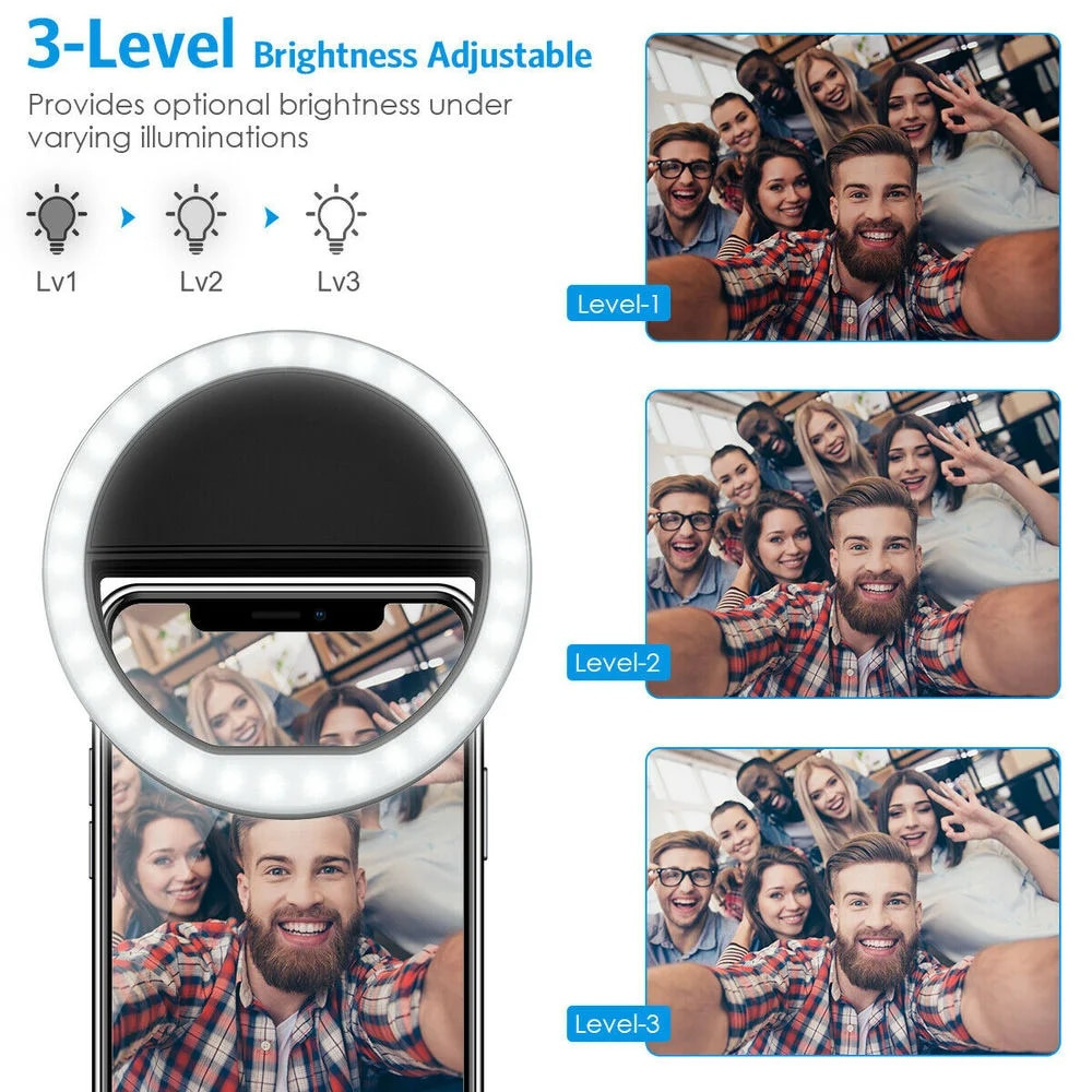 Lampe LED pour selfie, lumière - Photography Lighting Indoor avis et prix
