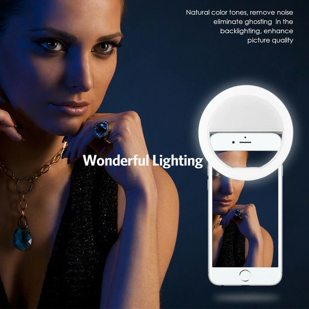 Lampe LED pour selfie, lumière - Photography Lighting Indoor avis et prix