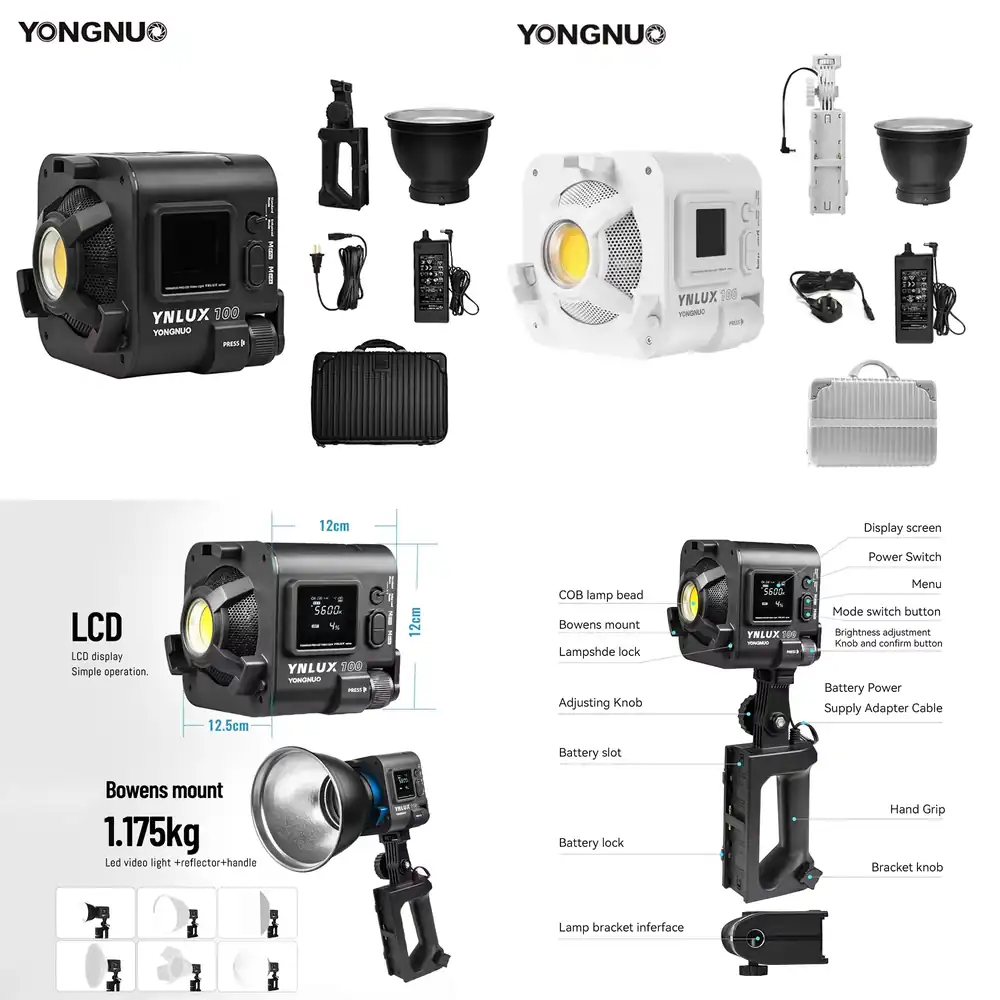 YONGNUO YNLUX100 100W 3200K-56 - Photography Lighting For Studio avis et prix
