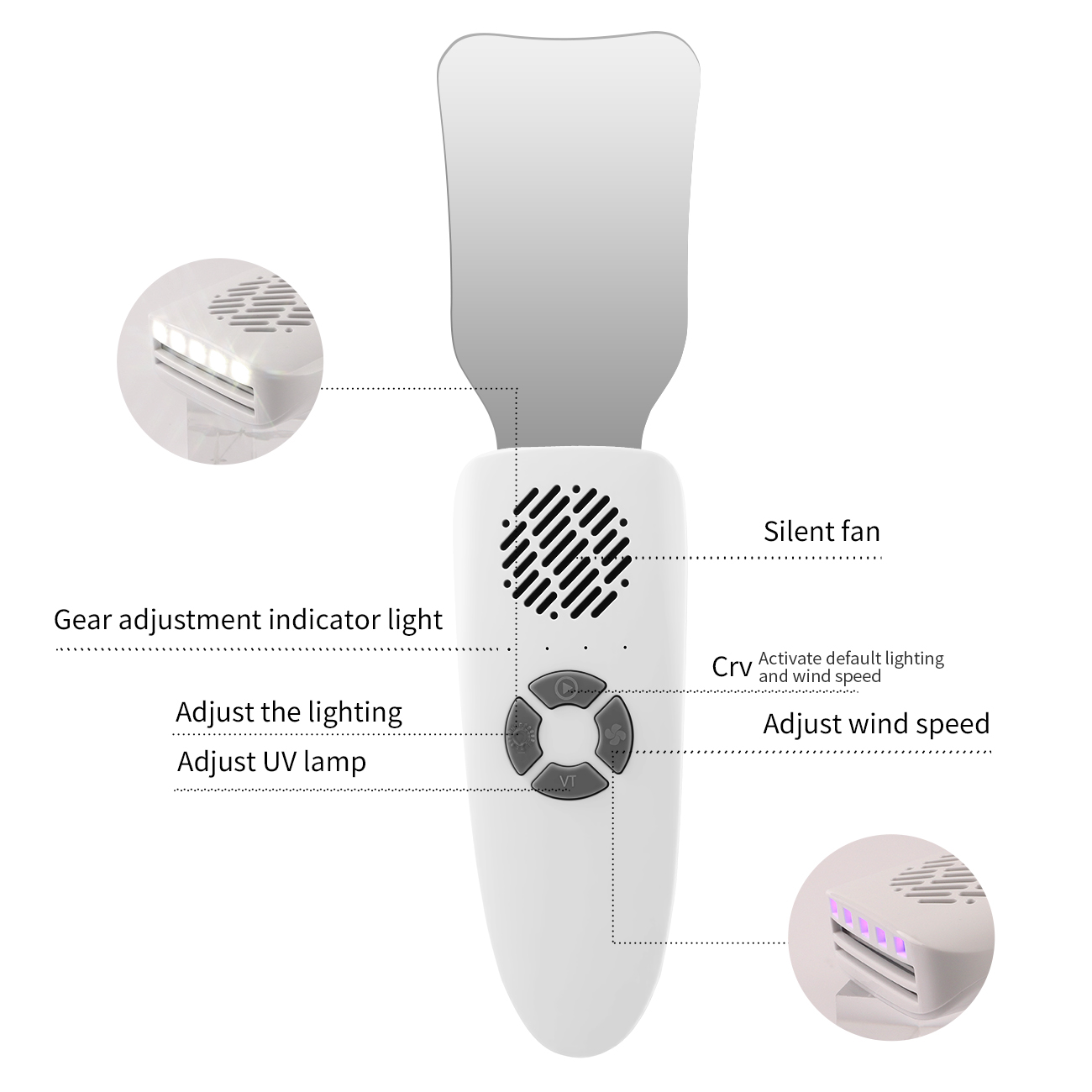 Kit de miroirs dentaires anti- - Photography Lighting Kits avis et prix