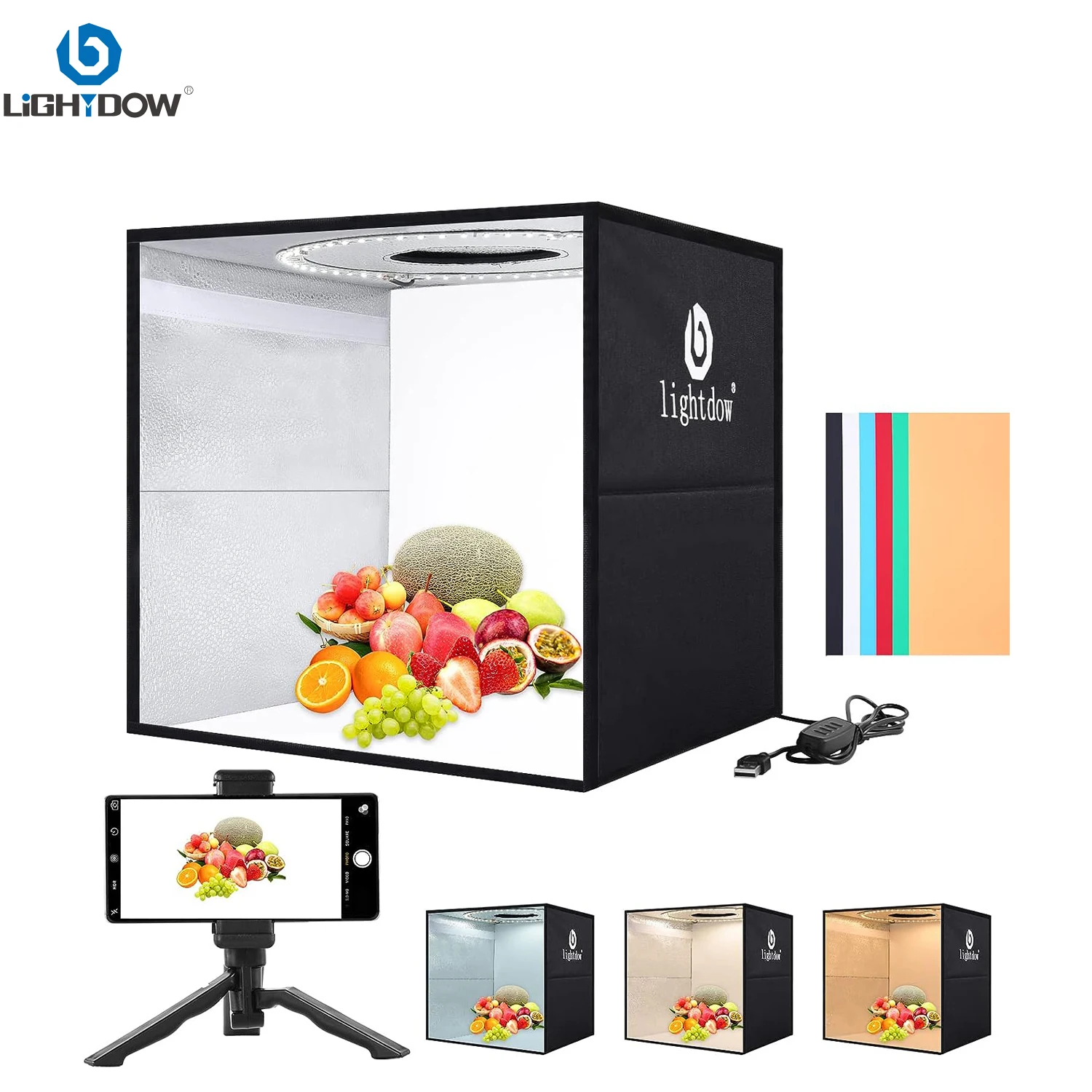 Lightdow-Kit de boîte à lumièr - Photography Lighting Kits avis et prix