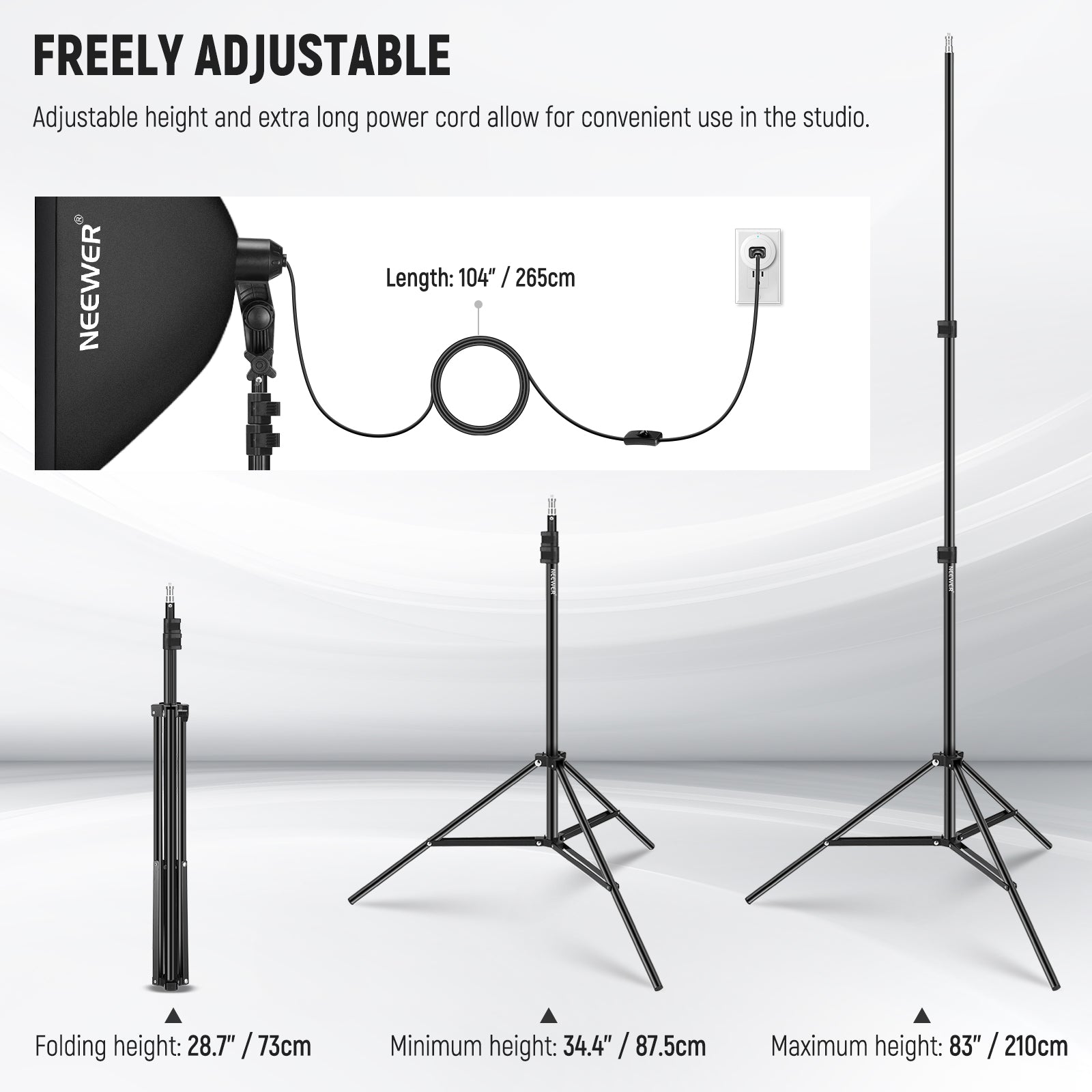 Kit d'éclairage professionnel  - Photography Lighting Kit Neewer avis et prix