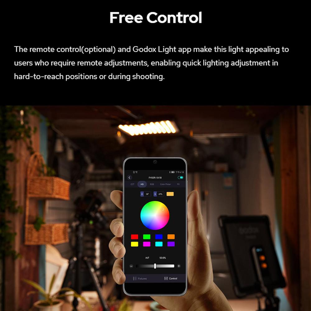 Godox FH50Bi FH50R Panneaux LE - Photography Lighting Wireless avis et prix