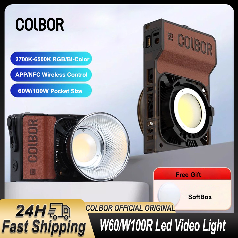Colbor W60 W100R RGB LED lumiè - Photography Lighting Wireless avis et prix