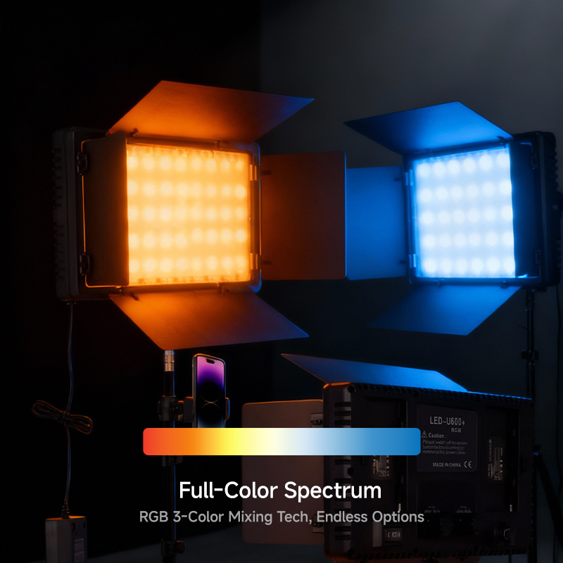 Lumière d'appoint LED U600 pou - Photography Lighting Set avis et prix