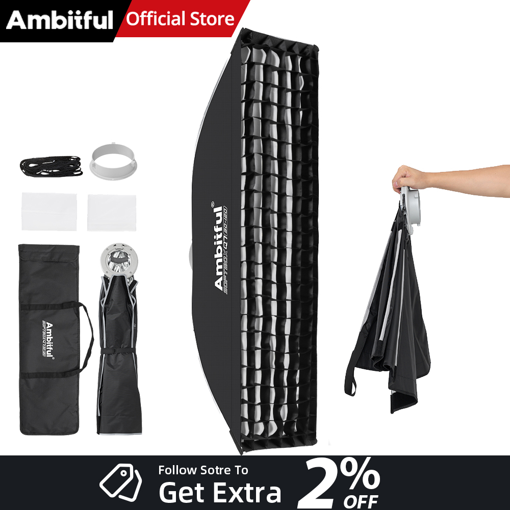 AMBITFUL Q7-II 30*120cm Boîte  - Photography Lighting Mount avis et prix