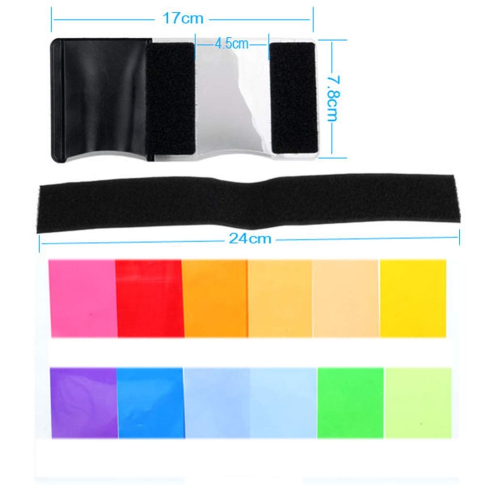 Kit de 12 Gels de Flash pour A - Photography Lighting Kits avis et prix