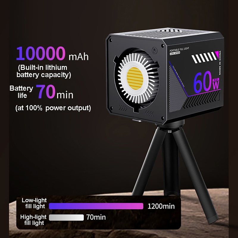 Lumière vidéo RGB 60W, lumière - Torjim Rgb Photography Video Lighting avis et prix