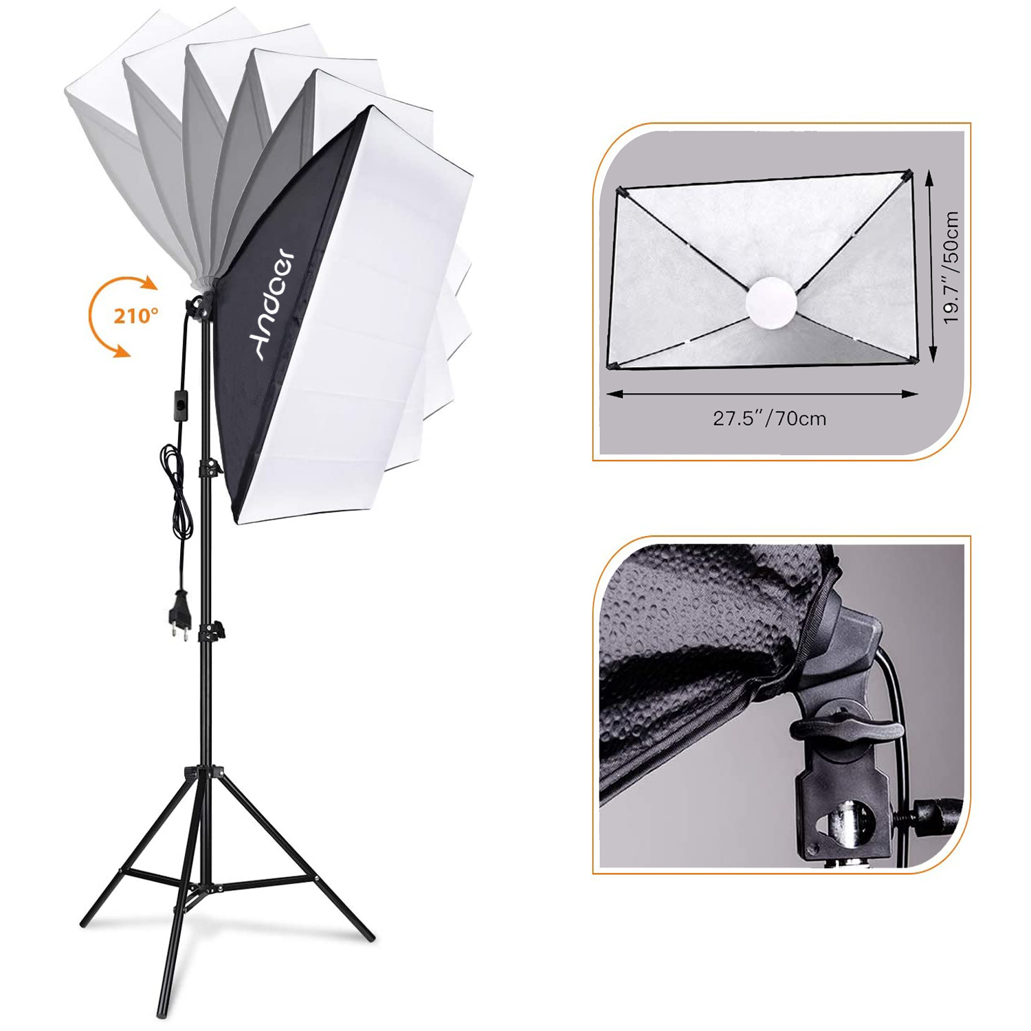 Ensemble d'éclairage Softbox A - Photography Lighting Set avis et prix