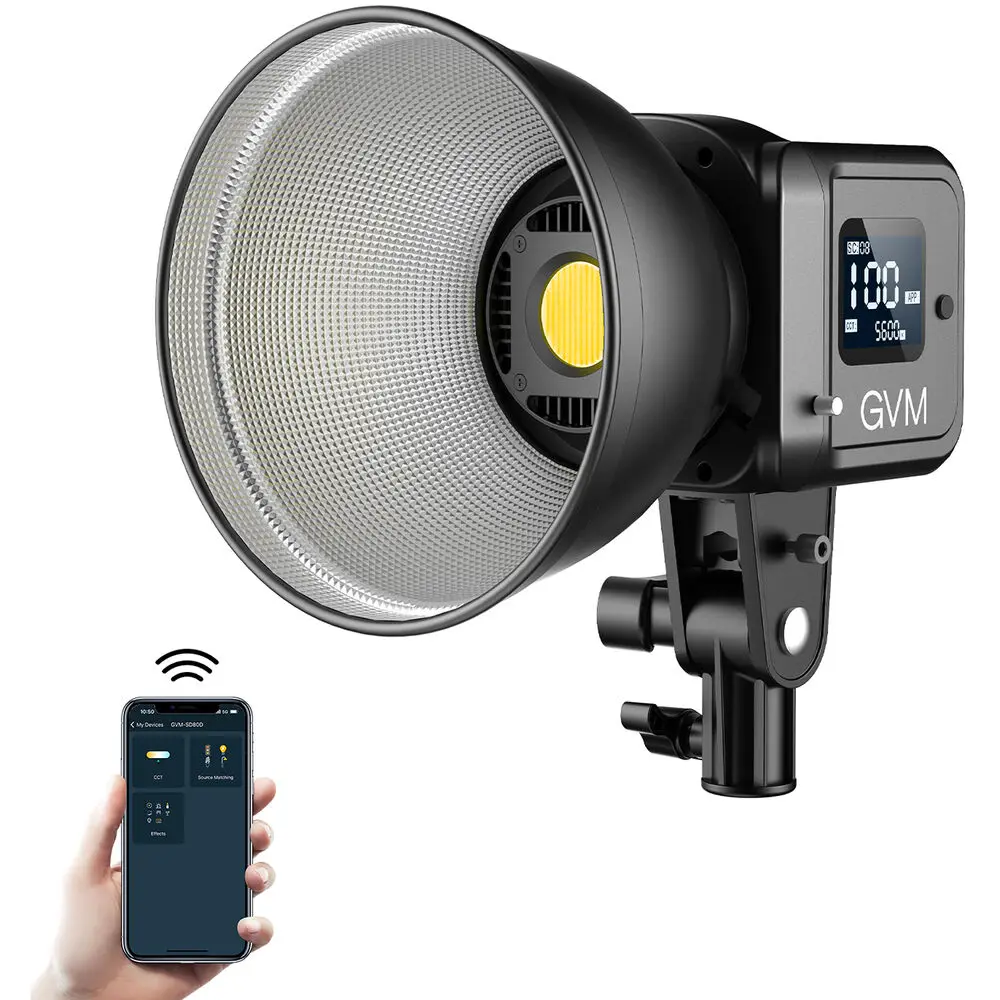 Lumière vidéo LED bicolore GVM - Photography Using Lighting avis et prix