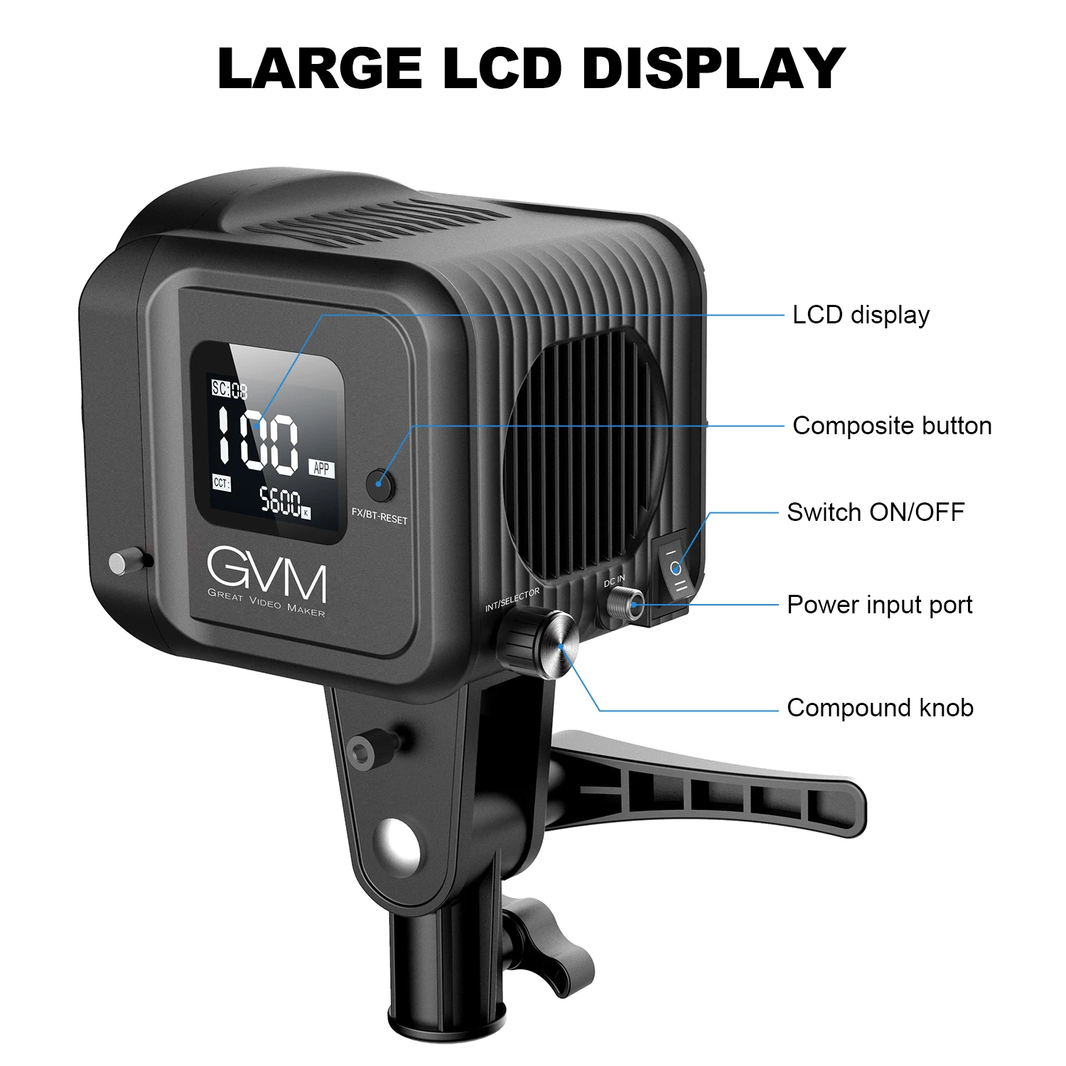 Lumière vidéo LED bicolore GVM - Photography Using Lighting avis et prix