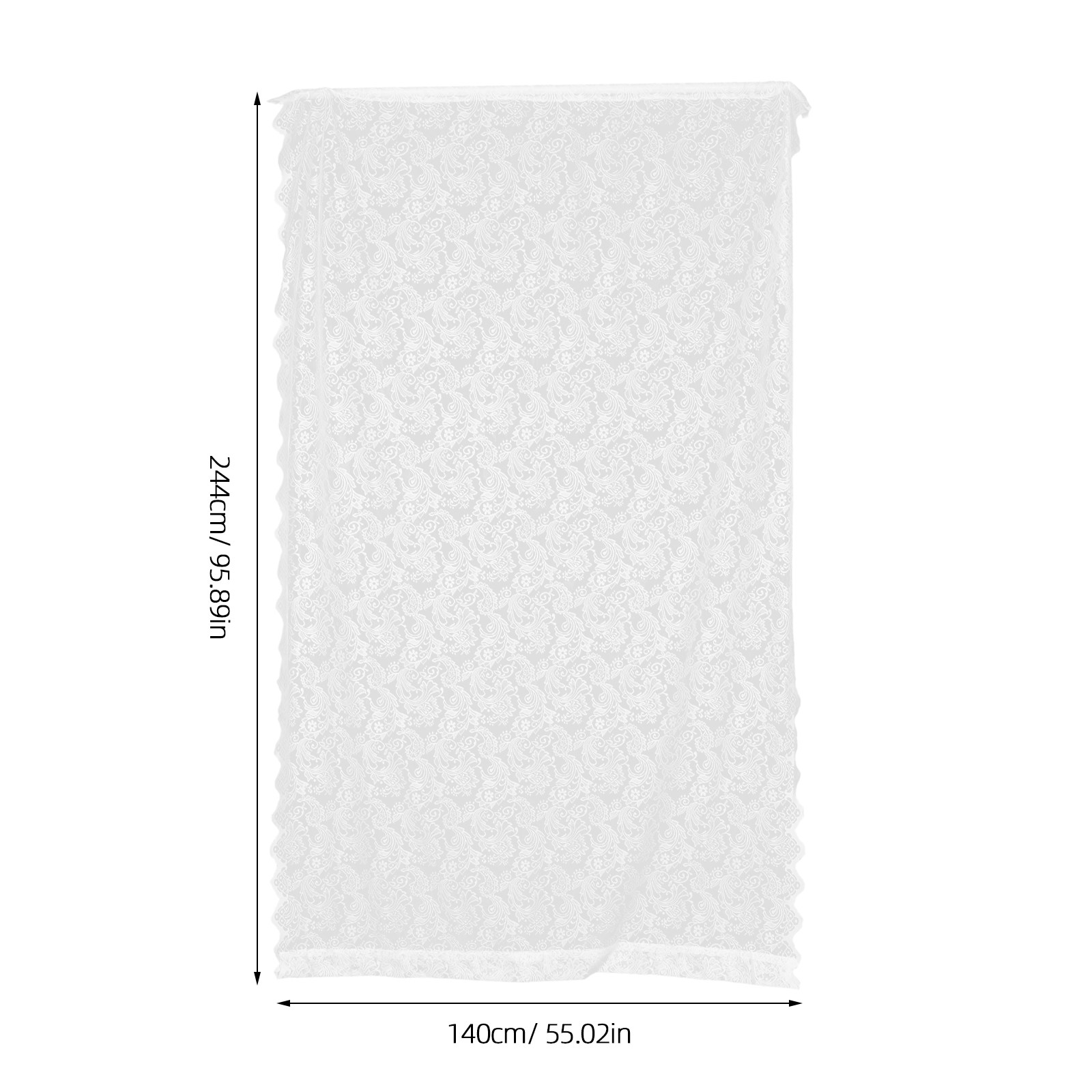 Rideau en dentelle brodée vint - Photography Lighting Indoor avis et prix