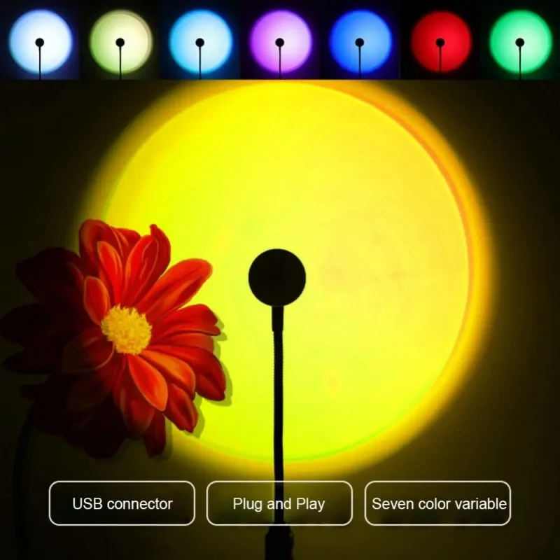 Mini lampe de coucher de solei - Torjim Rgb Photography Video Lighting avis et prix