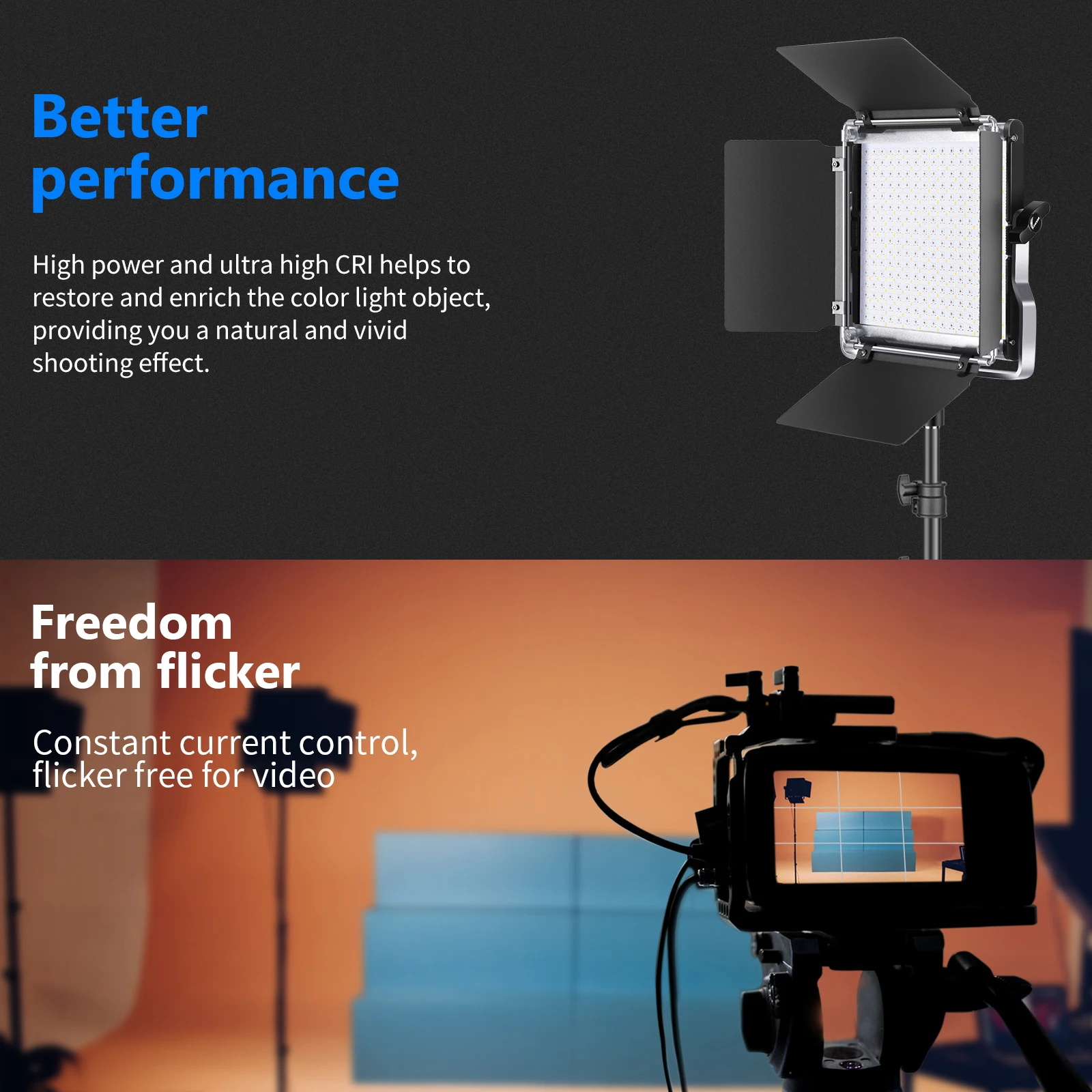 Neewer 2/3 Packs 530 LED RGB a - Photography Lighting Kit Neewer avis et prix