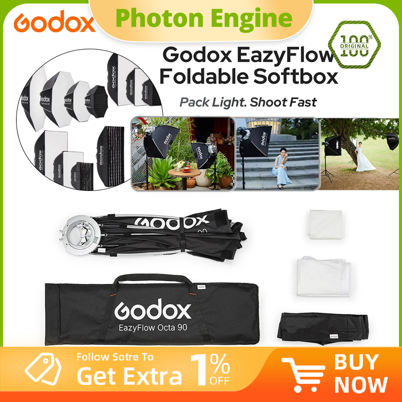 Boîte à lumière pliable Godox  - Photography Lighting Mount avis et prix