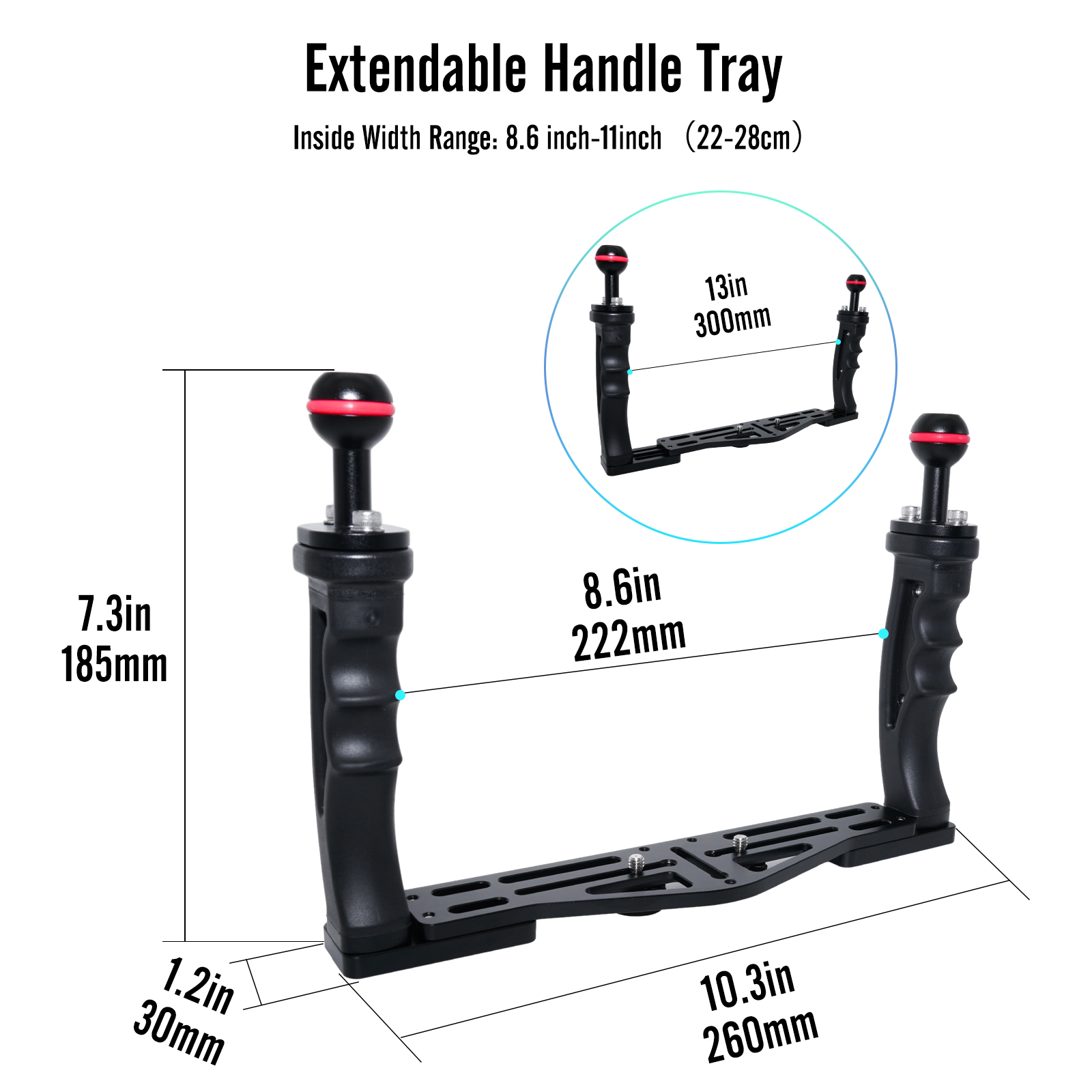 Kit de photographie sous-marin - Photography Lighting Set avis et prix